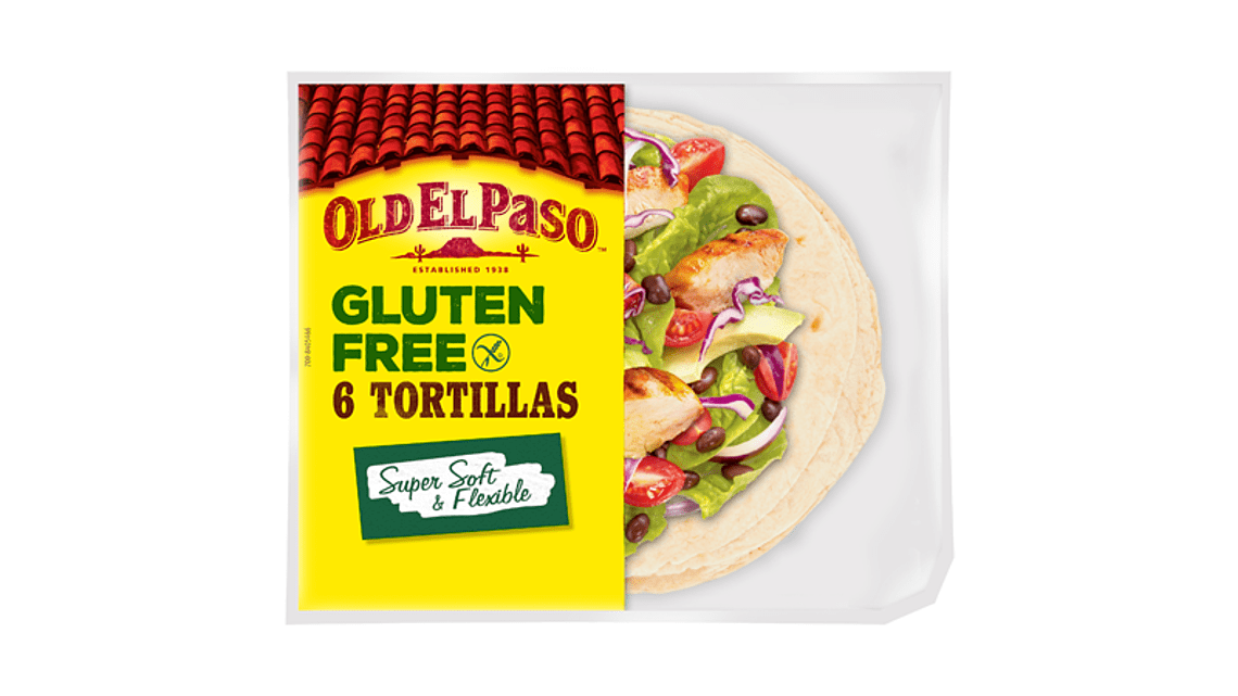 gluten super soft flexible free six tortillas 